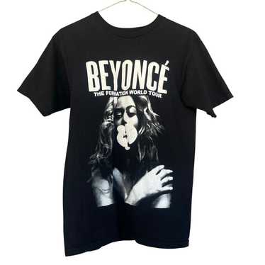 ビヨンセ2016THE FORMATION WORLD TOUR公式TシャツM黒 Beyonce T-Shirt Official Authentic The Formation World Tour