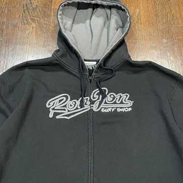 トップス 90s RON JON Full Zip Hoodie 10410502117-ron-jon-cocoa-