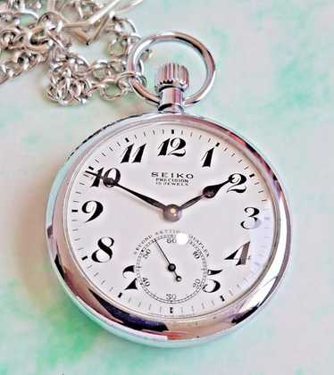 Seiko precision pocket watch - Gem
