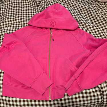 Lululemon pink scuba zipper - Gem