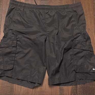 パンツ 00s nike cargo short pants y2k teck XL Vintage Nike Cargo Shorts Mens Y2K Size Medium Pockets Khaki