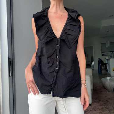 Vintage ruffle blouse lauren ralph lauren - Gem