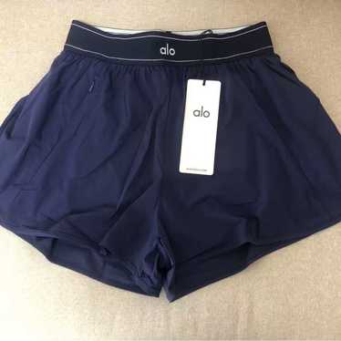 Alo yoga match poInt short ネイビー Mサイズ Match Point Short - Navy | ALO