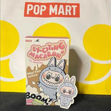 【正規品】POP MART Macaron LABUBU Sesame Bean POP MART LABUBU: THE MONSTERS - Exciting Macaron “Sesame