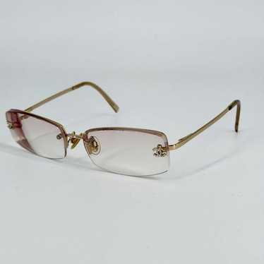 小物 CHANEL sunglasses big coco y2k GOLD case coco chanel sunglasses women used brown round big y2k