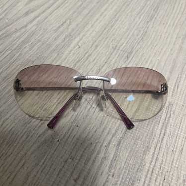 CHANEL サングラス 4085 C124/8D カメリア Archive Explore a Chanel Vintage Grey Metal Rimless 4085 Camellia