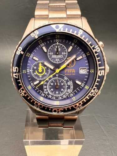 SEIKO 2022 FIFA WORLD CUP クロノグラフ Seiko fifa world cup - Gem