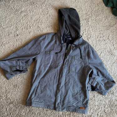 トップス 90-00s LOST ENTERPRISES Zip-up Hoodie Lost Enterprises Vintage 90s Skater Hoody Zip Sweatshirt