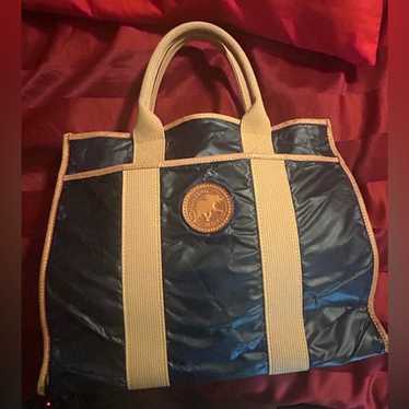 HUNTING WORLD TOTE BAG ✳︎MADE IN ITALY HUNTING WORLD Tote Bag Jasper Cotton Canvas Authentic USED