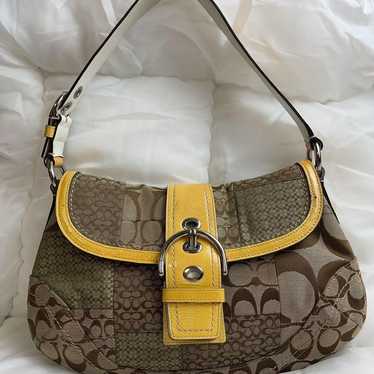 バッグ coach Shoulder bag signature Patchwork Coach Signature Wave Patchwork Parker Shoulder Bag | Brixton