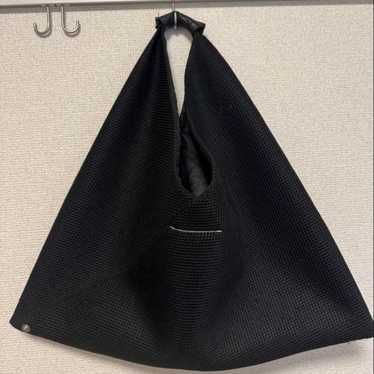 バッグ Maison Margiela MESH JAPANESE TOTE BAG Black Mesh Japanese Handbag - Maison Margiela MM6 – Assembly
