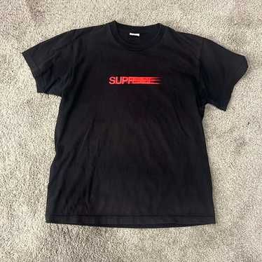 Supreme Motion Logo Tee Black　xl Supreme motion logo tee - Gem