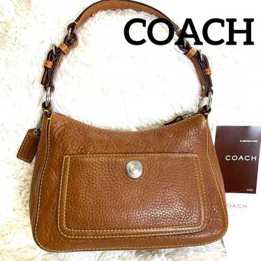 バッグ Coach One Shoulder Leather Turn Lock Coach vintage leather one-shoulder - Gem