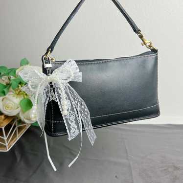 バッグ Rare Vintage Coach Clutch Bag Pouch Rare COACH Clutch Bag Pouch Leather Black 5406 | eBay