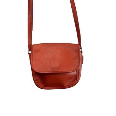 vintage coach old sheridan red サドルバッグ RARE COLOR VINTAGE COACH (OLD COACH オールドコーチ) THE