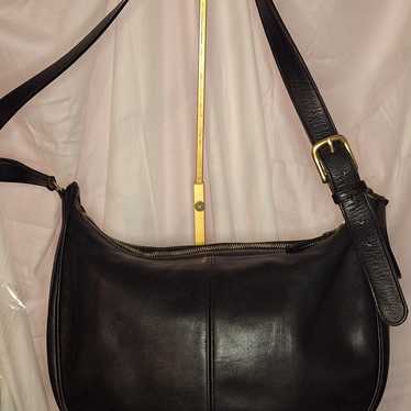 バッグ Rare Vintage Coach Leather Shoulder Bag COACH💥VINTAGE💥XL Legacy Black Leather Shoulder Bag | eBay