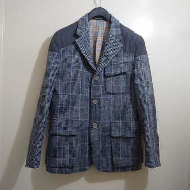 極美品　Nigel Cabourn×Harris Tweed XL〜XXL Nigel Cabourn HARRIS TWEED VENTILE Mallory Jacket Wool Size