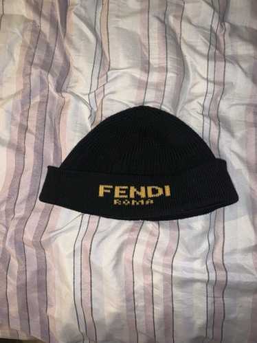 FENDI ビーニー ビーニー ウール ブラック | Fendi