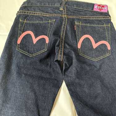 Evisu denim jeans pink - Gem
