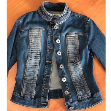 【希少】MOSCHINO JEANS ノーカラージャケット ヴィンテージ 90年 希少】MOSCHINO JEANS ノーカラージャケット ヴィンテージ 90年