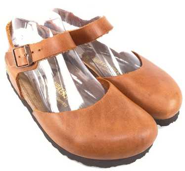 BIRKENSTOCK Messina 茶 38 Birkenstock Original Messina Nubuck (Leather) Narrow width
