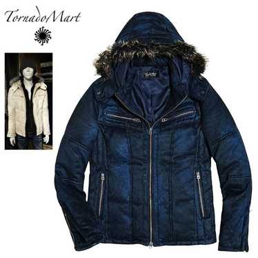 archive tornado mart micro suède jacket TORNADO MART MICRO SUEDE LEATHER DOWN JACKET – glam archive