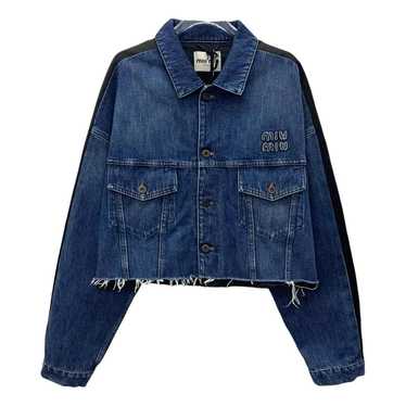 ジャケット・アウター 00s miu miu archive navy Tailored jacket Miu miu denim jacket - Gem
