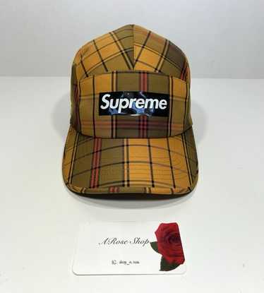 Supreme plaid camp cap - Gem