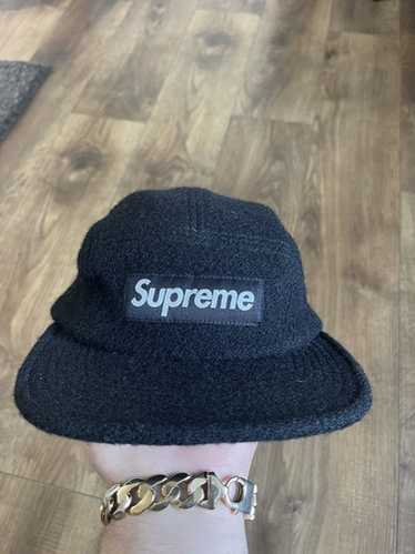 帽子 Supreme Harris Tweed Black camp cap Buy Supreme Harris Tweed Camp Cap 'Black' - FW18H11 BLACK | GOAT
