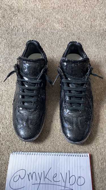 Maison Margiela グリッター限定モデル Buy Maison Margiela 22 Replica Low Top Sneaker 'Black