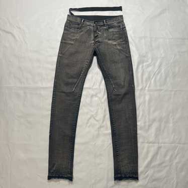 yamato　Rick Owens Olmar and Mlrta Rick Owens Olmar & Mirta dust silk & leather single button