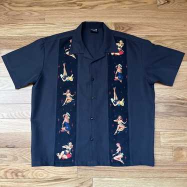 Steady Last Call Pinup Girl Casino Rockabilly Bowling… - Gem