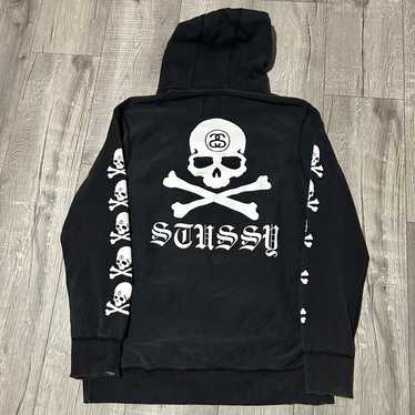 master mind × stussy hooded skull mastermind JAPAN x Stussy Skull Hoodie XL Black Limited