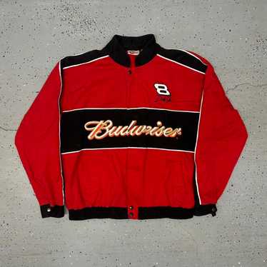 NASCAR レーシングジャケット Budweiser ヴィンテージ ストリート Nascar Vintage Jacket | Budweiser Vintage F1 Jacket | F1 Apparel