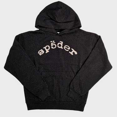 (新品同様) Sp5der VVS Hoodie 24FW スパイダー パーカー VVS BLACK HOODIE | KING SPIDER | SP5DER