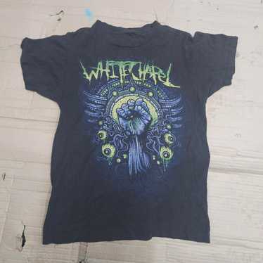 L★00s★Whitechapel★バンドTシャツ★ブラック★VINTAGE Vintage Whitechapel band T-shirt Black Tee All Sizes S-5XL