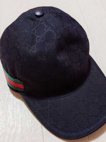 新品未使用タグ付き！GUCCI ブラック GGパターン キャップ GUCCI ブラック GGパターン キャップ - メルカリ