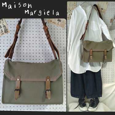 【archive】80s 90s Military Shoulder-bag Vintage Military Shoulder Bag, Army Canvas Messenger … - Gem