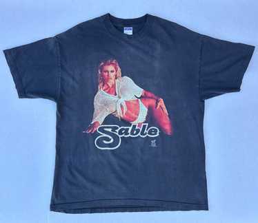 94s WWF sable バンド Tシャツ XL ブラック 94s WWF sable バンド Tシャツ XL ブラック