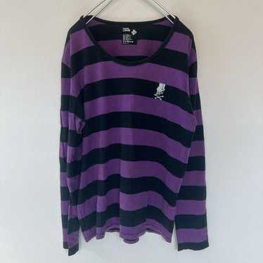 トップス PPFM border long Tshirt archive Ppfm ppfm t shirt - Gem