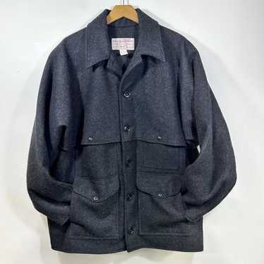 ち*ぃ様 FILSON DOUBLE MACKINAW CRUISER JACK Filson Double Mackinaw Cruiser Coat 44 Light Grey XL XLARGE