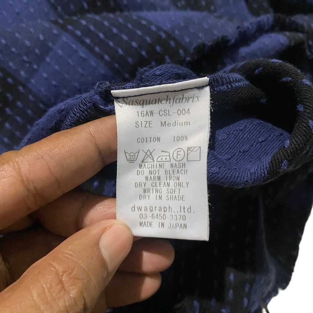 Sasquatchfabrix Sasquatchfabrix sashiko pattern LS - image 6