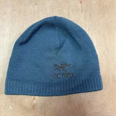 ARC’TERYX CLASSIC BEANIE navy Y2K ARCTERYX Vintage Black Wool Knit Beanie Hat Skull Cap Mens