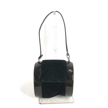 BVLGARI ドラムバッグ ブラック ロゴプリント BVLGARI ドラムバッグ ブラック ロゴプリント