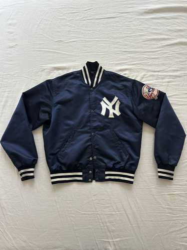 ビンテージ　ニューヨーク・ヤンキース ジャケット Lサイズ　starter VINTAGE New York Yankees Jacket Mens 4XL Orange Starter