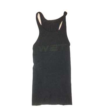 YZY Mowalola WET TANK sample サイズ1 black YZY x Mowalola WET Tank Black Size 1 (Small) Yeezy Limited