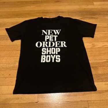 NEW ORDER x pet shop boys official Tシャツ NEW ORDER x pet shop boys official Tシャツ