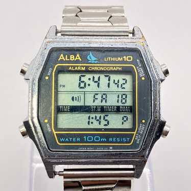 SEIKO ALBA W040-5060 デジタル腕時計 Seiko alba digital watch - Gem