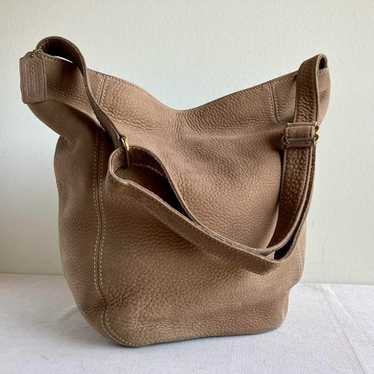 vintage✨ coach old sonoma brown SUEDE Vintage Coach Brown Suede Messenger Bag. For Sale at Ruby Lane
