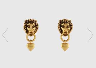Gucci lion head heart - Gem